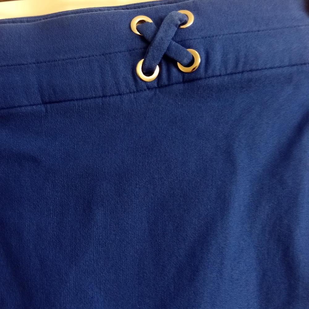 Rafella Summer Jewel Blue Skorts - Size: S - Picture 7 of 14